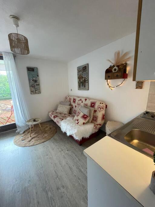 Chaleureux Studio Montagnard Avec Balcon 2303 Premanon Exterior photo